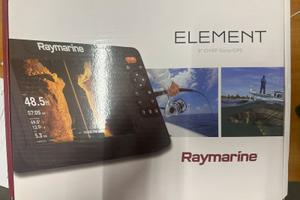Eco/gps Raymarine Element 9 HV + sonda HV 100