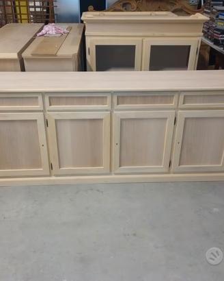 Credenza a 4 Ante Nuova Grezza