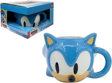 Tazza Mug in ceramica Sonic the Hedgehog 3D