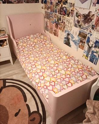 Letto Ikea Allungabile Rosa 