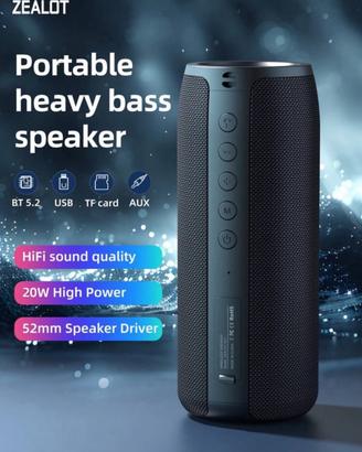 Combo altoparlante zealot s51 e s32 mini