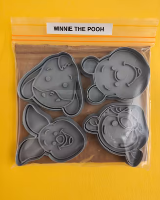 Set 4 Formine Biscotti Winnie the Pooh
