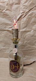 lampada con bottiglia 