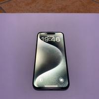 Iphone 15 pro max 256 gb titanio nero