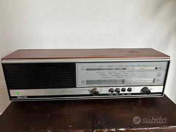 RADIO PHILIPS 19RB325 VINTAGE FM AM FONO MOBILE IN