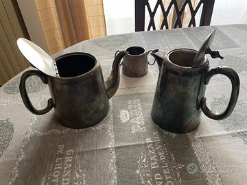 Tre pezzi Sheffield originali e antichi