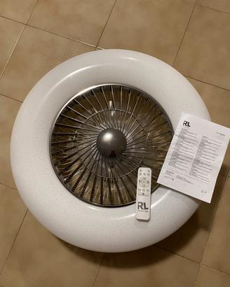 Ventilatore e lampada da soffitto non spedisco