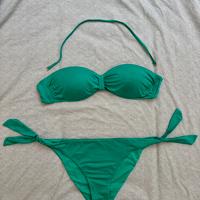 Bikini tezenis color verde smeraldo