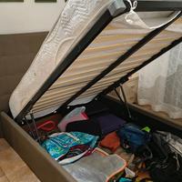 Letto contenitore una piazza e mezza