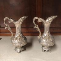 Coppia di Brocche in Peltro Vintage