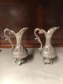 Coppia di Brocche in Peltro Vintage