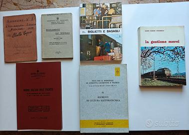 Rari Libri/Manuali Tecnici d’epoca Ferrovie Stato