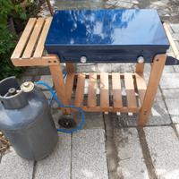 Barbecue a gas,marca DST,con Bombola