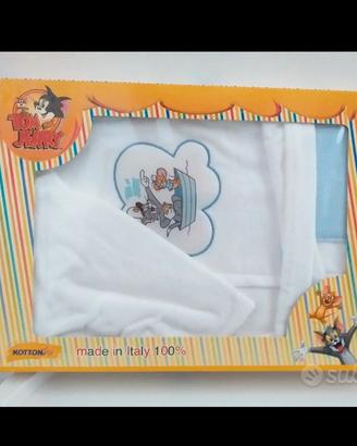 Accappatoio bimbo Tom & Gerry