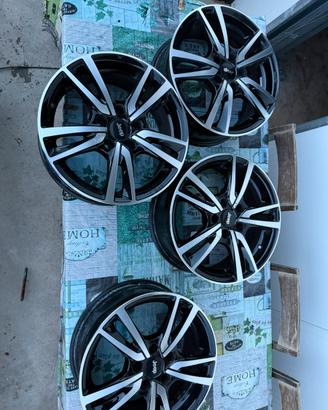 Cerchi in lega 16 jeep compass renegade 5x110