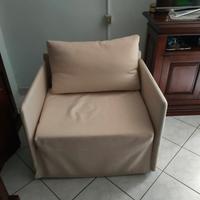 Poltrona letto singolo 