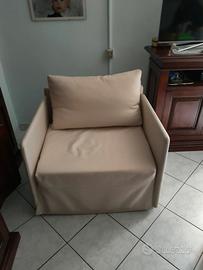 Poltrona letto singolo 