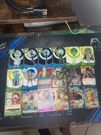 Lotto 25 Carte One Piece Vintage + Card Game
