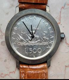 Orologio Da Polso 500 Lire Caravelle 