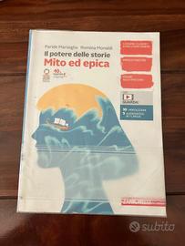 libro scolastico Mito ed epica per le medie