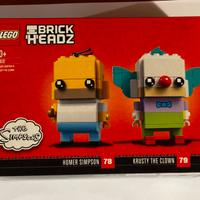 Lego Brick Headz 41632 Homer e Crusty MISB