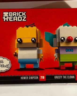 Lego Brick Headz 41632 Homer e Crusty MISB