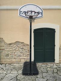 Canestro da basket mobile regolabile in altezza
