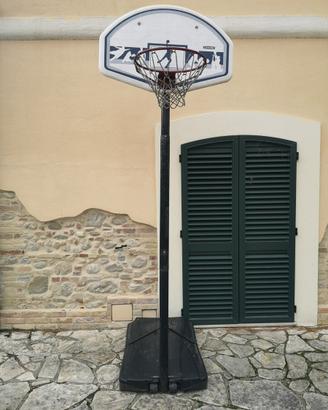 Canestro da basket mobile regolabile in altezza