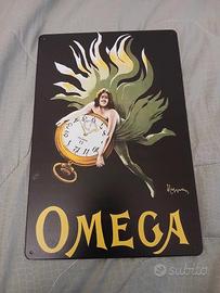 Targa in Alluminio Omega Retro