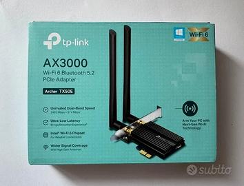 Scheda di Rete Wifi 6 PCIe TP-Link Archer TX50E
