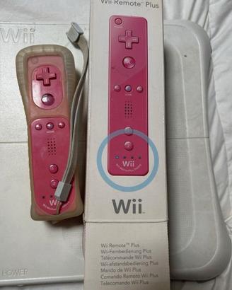 CONTROLLER WII Nintendo WiiMOTE rosa ORIGINALE WII