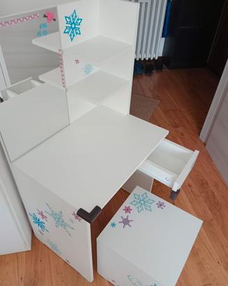 Truccatoio bambina