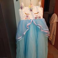 vestito carnevale unicorno 