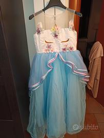 vestito carnevale unicorno 