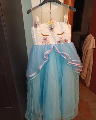 vestito carnevale unicorno 