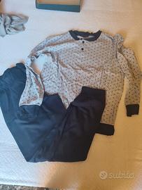 Pigiama da uomo blu