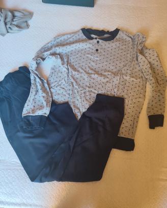 Pigiama da uomo blu
