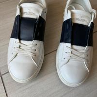 Sneakers Valentino Rockstud taglia 41.5 blu/bianco