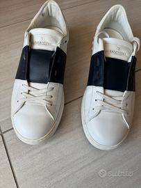 Sneakers Valentino Rockstud taglia 41.5 blu/bianco