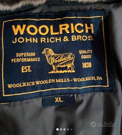 Giubbotto uomo blue marca WOOLRICH