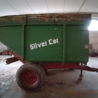 Rimorchio dumper 45qtl. Frenatura meccanica