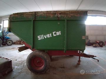 Rimorchio dumper 45qtl. Frenatura meccanica