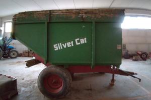 Rimorchio dumper 45qtl. Frenatura meccanica