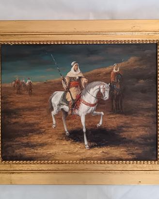 Quadro dipinto olio su legno 