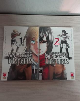 L'Attacco dei Giganti Lost Girls 1-2 1a Edizione