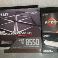 Ryzen7 5800X + B550 MSIGamingEdge-wifi+32GB DDR4