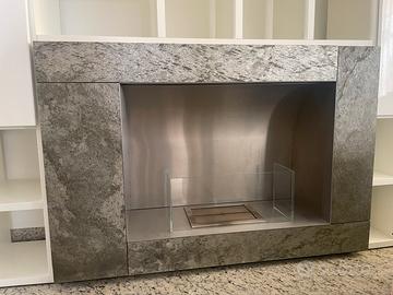 CAMINETTO A BIOETANOLO DESIGN MODERNO 140x93x41,5