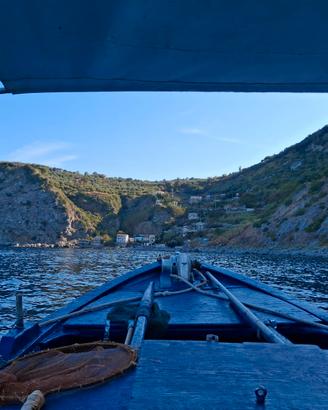 Gozzo in legno a Motore entrobordo