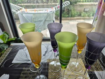 Titolo set Bicchieri champagne/vino