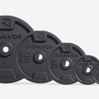 Set attrezzatura bodybuilding usata Decathlon